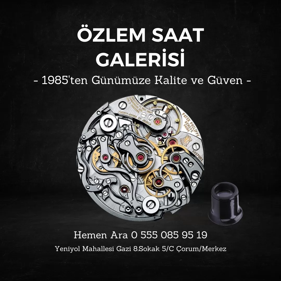 Saat Yedek Parça Temin Hizmeti